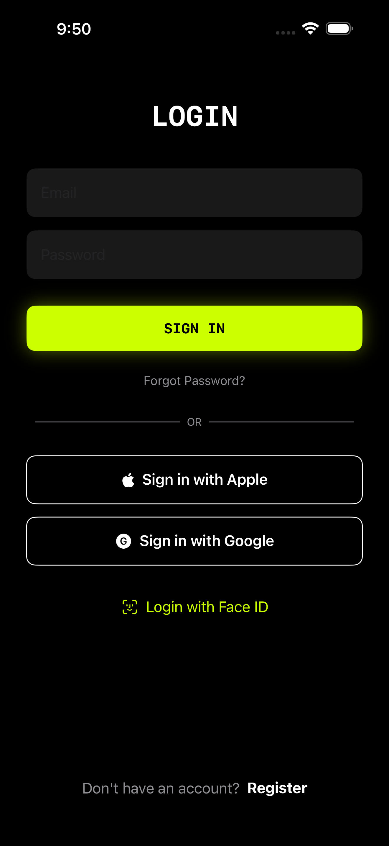 Secure Authentication